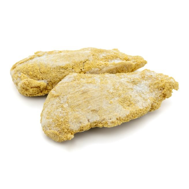 Cachopo de pollo empanado relleno de jamón curado y queso ultracongelado Cachopo de pollo empanado relleno de jamón curado y queso ultracongelado