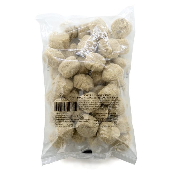 Bolsa de delicias de hongos boletus congeladas marca Efecto Gourmet Bolsa de delicias de hongos boletus congeladas marca Efecto Gourmet