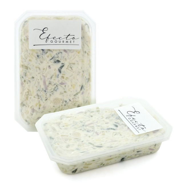 Ensalada de jamón cocido y puerro Efecto Gourmet en tarrina refrigerada Ensalada de jamón cocido y puerro Efecto Gourmet en tarrina refrigerada