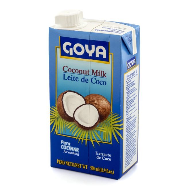 Brick de leche de coco Goya de 500 ml para cocinar Brick de leche de coco Goya de 500 ml para cocinar