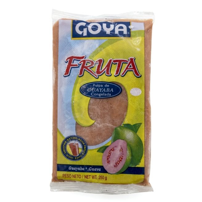 Pulpa de guayaba congelada Goya en envase de 250 gramos Pulpa de guayaba congelada Goya en envase de 250 gramos