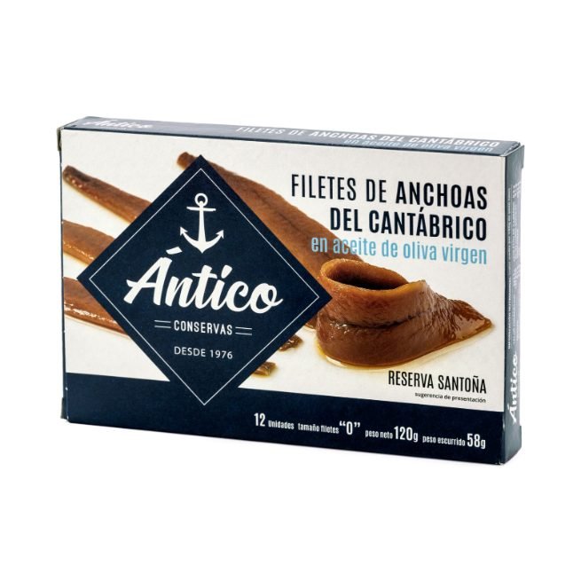 Anchoa filete en aceite de oliva Anchoa filete en aceite de oliva