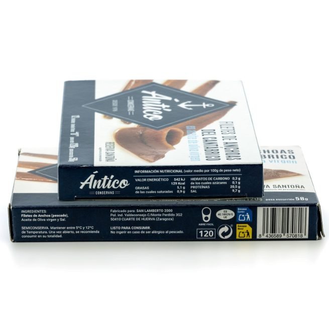 Anchoa filete en aceite de oliva Anchoa filete en aceite de oliva