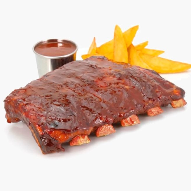 Costilla de cerdo barbacoa Costilla de cerdo barbacoa