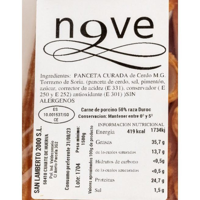 Torrezno prefrito soriano en virutas de la marca Tierras del Burgo refrigerado Torrezno prefrito soriano en virutas de la marca Tierras del Burgo refrigerado