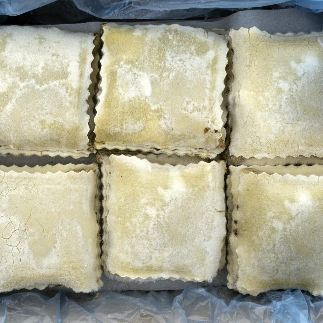 Lasaña vegetal casera sin bechamel congelada en raciones individuales de 160 gramos Lasaña vegetal casera sin bechamel congelada en raciones individuales de 160 gramos