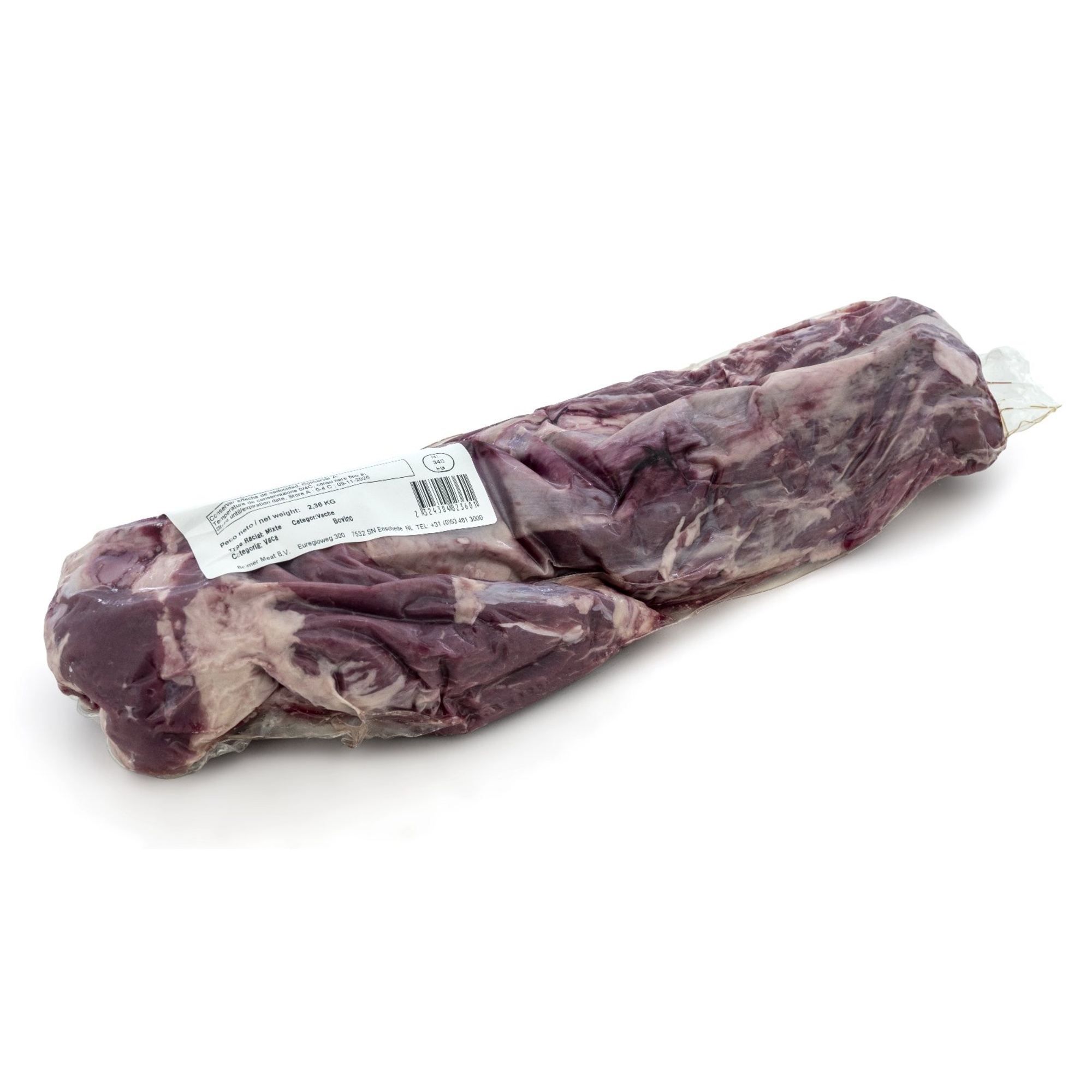 Pieza noble de solomillo de vacuno fresco 2Kg Pieza noble de solomillo de vacuno fresco 2Kg