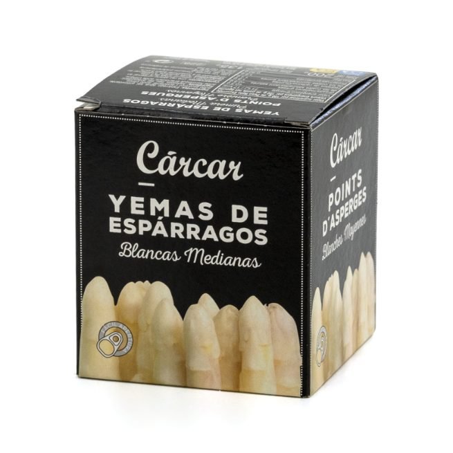 Yemas de espárragos blancas medianas Cárcar Yemas de espárragos blancas medianas Cárcar