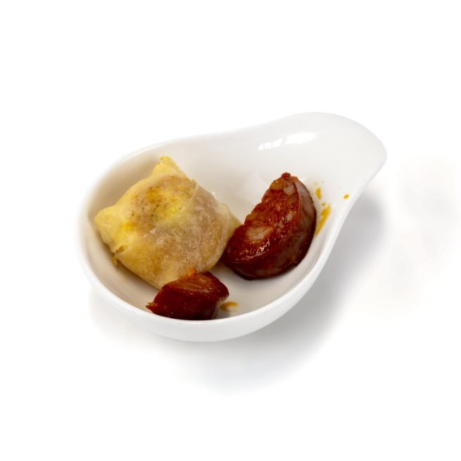 Caramelo de huevo trufado congelado marca Efecto Gourmet en bolsa de 50 unidades Caramelo de huevo trufado congelado marca Efecto Gourmet en bolsa de 50 unidades