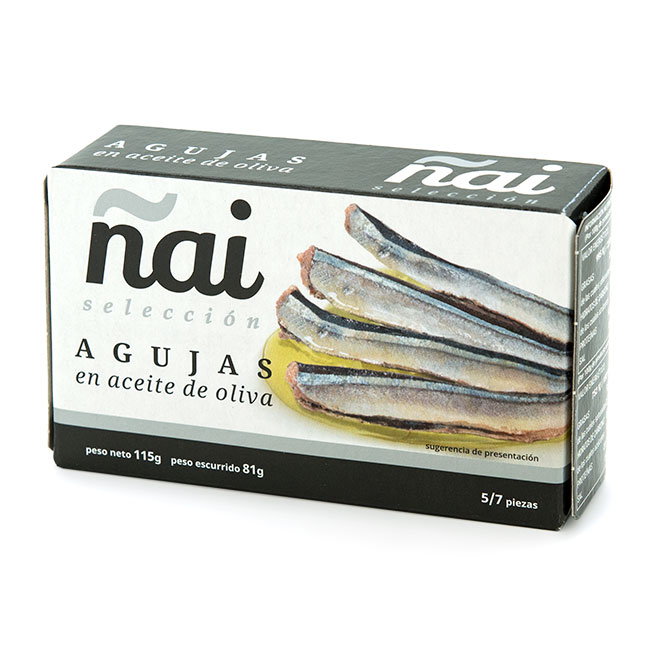 Agujas en aceite de oliva Agujas en aceite de oliva