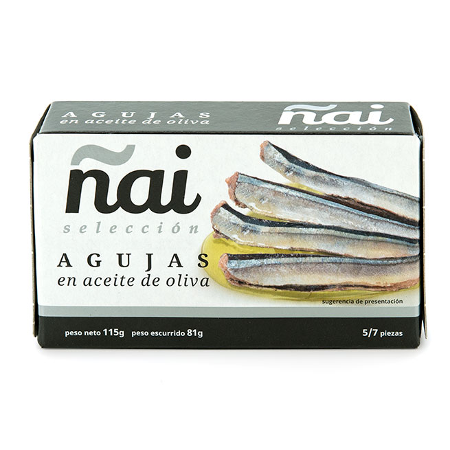 Agujas en aceite de oliva Agujas en aceite de oliva