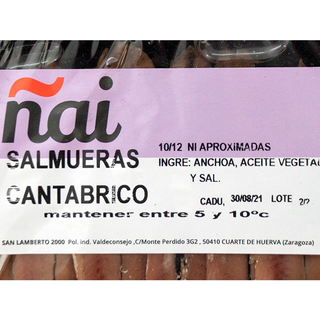 Comprar anchoa mariposa salmuera limpia Comprar anchoa mariposa salmuera limpia