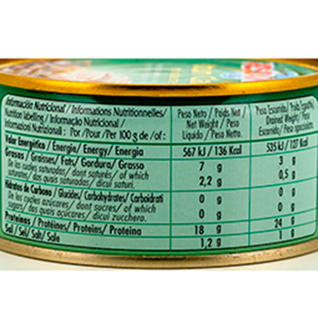 Atún claro escabeche Atún claro escabeche