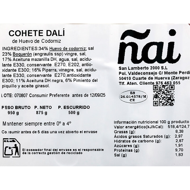 Banderilla cohete dali 17Uds Banderilla cohete dali 17Uds