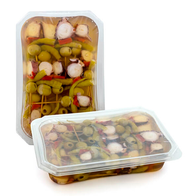 Banderilla gilda picante pulpo 24/25Uds Banderilla gilda picante pulpo 24/25Uds