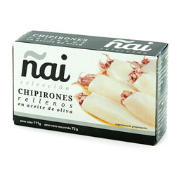 Chipiron 120Gr aceite oliva 4/6 piezas Ñai oro
