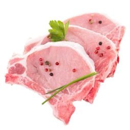 Chuleta de lomo de cerdo