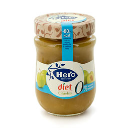 Confitura Diet Ciruela Hero  280Gr