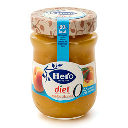 Confitura Diet Melocotón Hero  280Gr