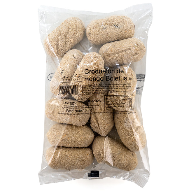 Croquetón de boletus 80Gr aprox Croquetón de boletus 80Gr aprox