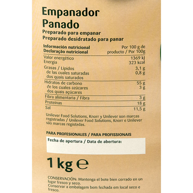 Empanador Knorr de 1 kg.