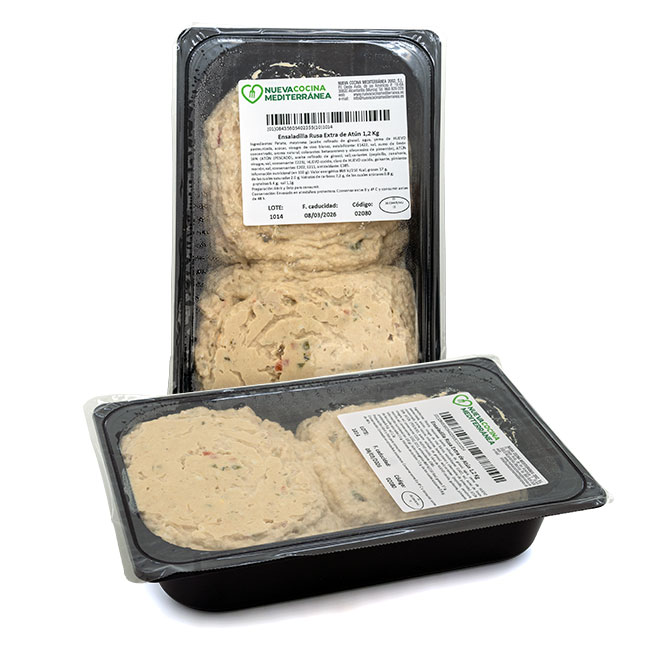 Ensaladilla Rusa con extra de atún 1.2Kg Ensaladilla Rusa con extra de atún 1.2Kg