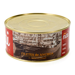 Filete de anchoa 1100Gr Ñai 