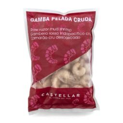 Gamba pelada cruda Calibre 30/50