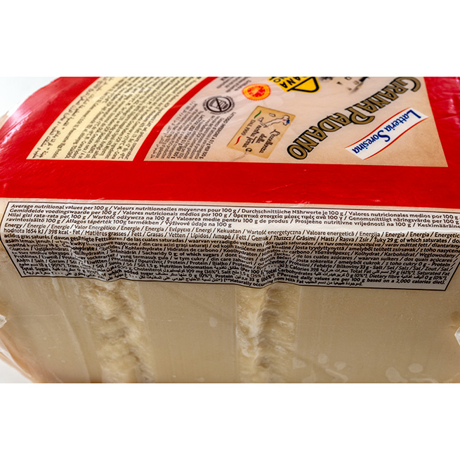 Grana padano cuña Grana padano cuña