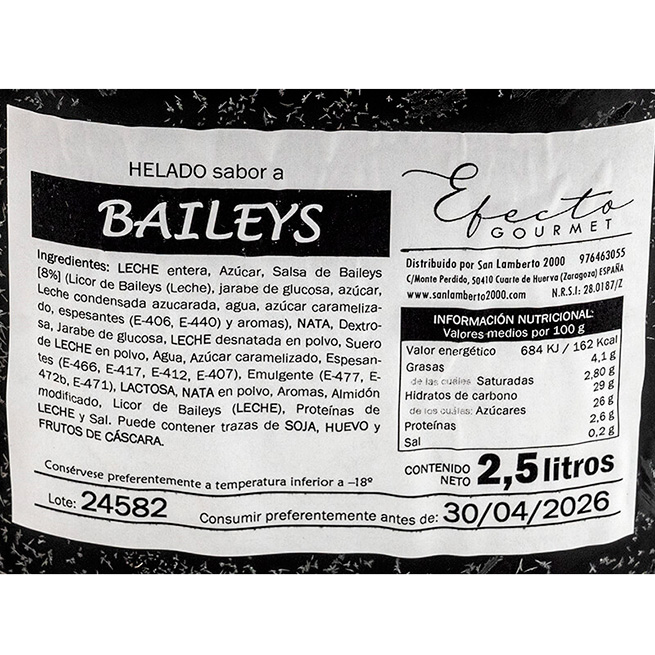 Helado de baileys Helado de baileys