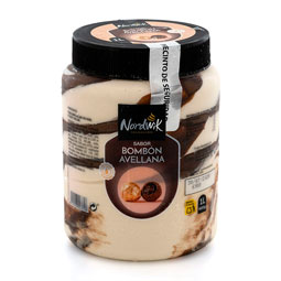 Helado De Bombon de Avellana Nordwik