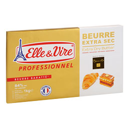 Mantequilla extra seca 84% MG 1Kg Elle  Vire