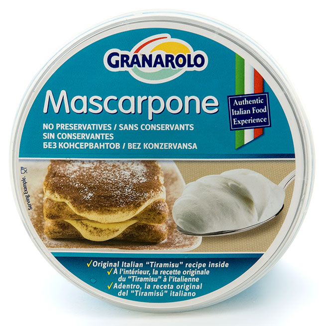Mascarpone tarrina 500Gr Granarolo