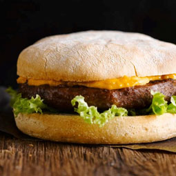 Pan hamburguesa rustico 24 Ud x 105 Gr (diametro 12.5 Cm)