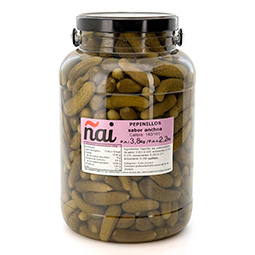 Pepinillo sabor anchoa