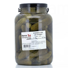 Pepinillo en vinagre calibre 20/30 cubo