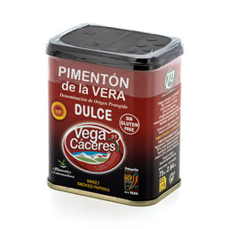 Pimentón dulce de la Vera lata D.O.