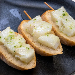 Pintxo de Bacalao Efecto Gourmet 