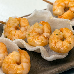 Pintxo de Langostino Efecto Gourmet (Bandeja 12 uds)