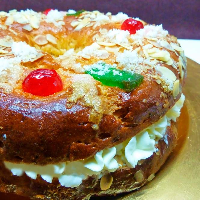 Roscón de Reyes (sin gluten)