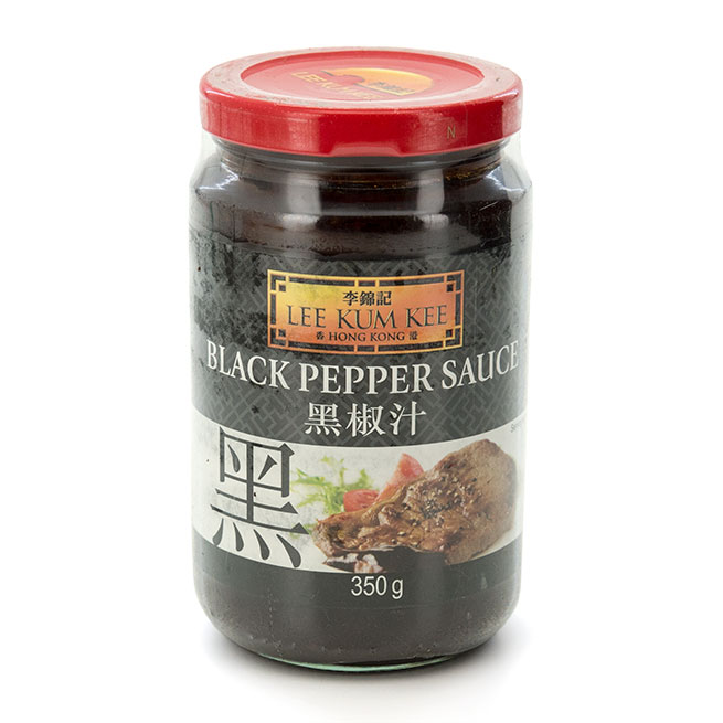 Salsa black pepper bote vidrio