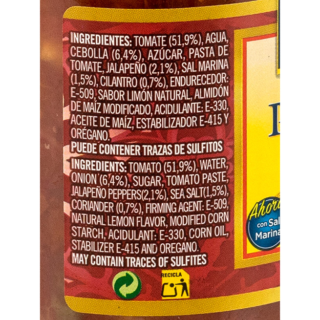 Salsa pico de gallo Salsa pico de gallo