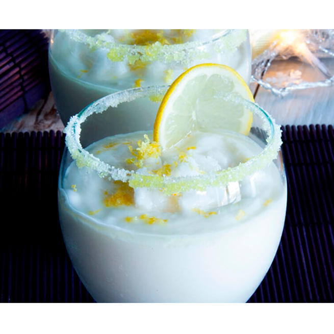 Sorbete de limón Sorbete de limón