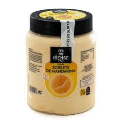Sorbete de Mandarina La Ibense 1892