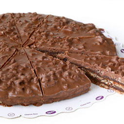 Tarta Milka de Avellanas (Precortada 12 Raciones)