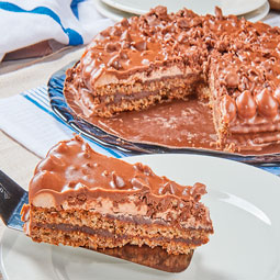 Tarta Toblerone de Almendras (Precortada 12 Raciones)